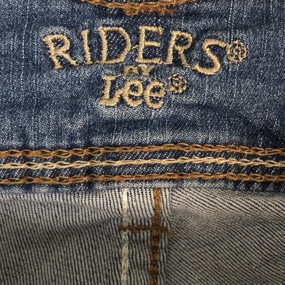 Riders Jeans Womens 16W Slender Stretch Boot Cut 38x31 Light Wash Denim by Lee - Picture 5 of 13